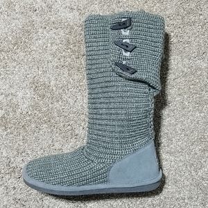 Sweater Knit Boots